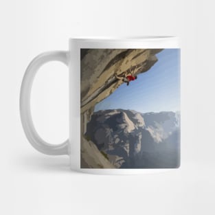 Alex Honnold Roof of Heaven Solo Painting Mug